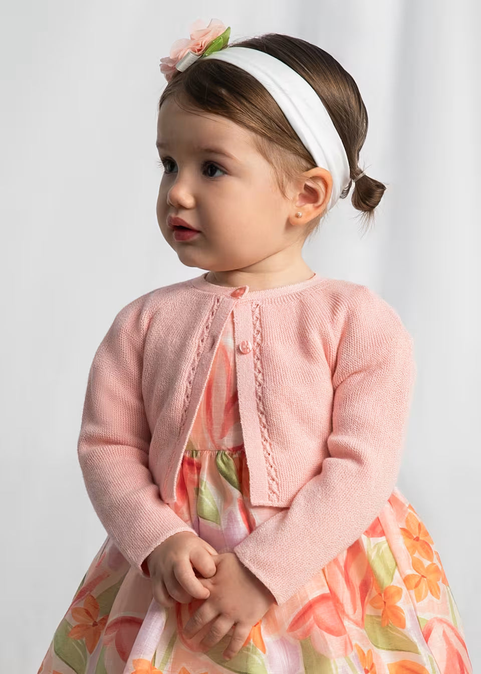 Baby basic knitted cardigan