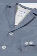 Blazer linblanding blå