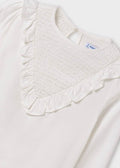 Hvit bluse