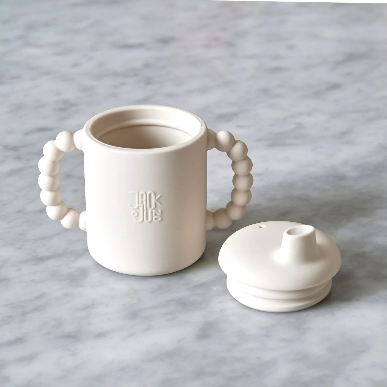 Bubble Sippy Cup Cream