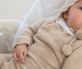 To-delt sett merino og cashmere