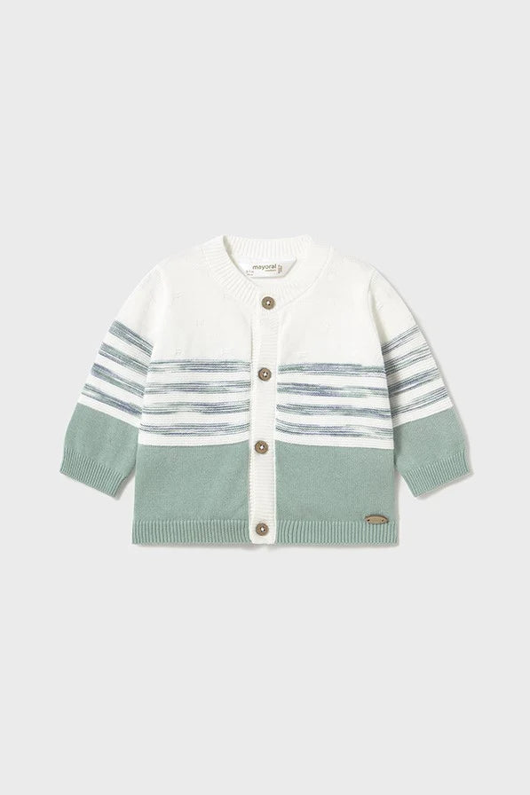 Tre-delt strikket sett mint