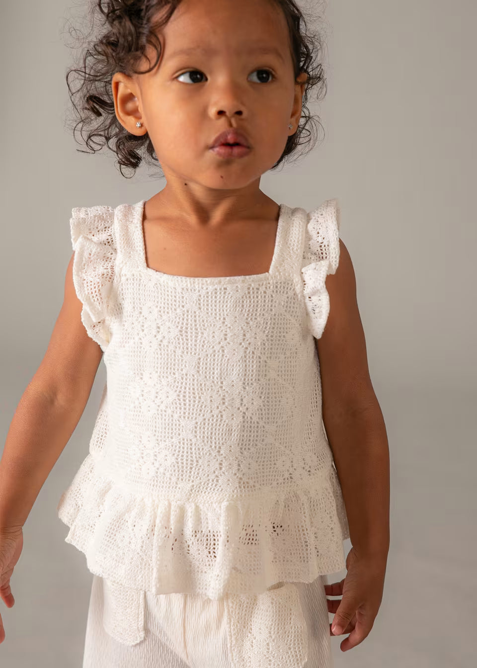 Crotchet trousers set baby
