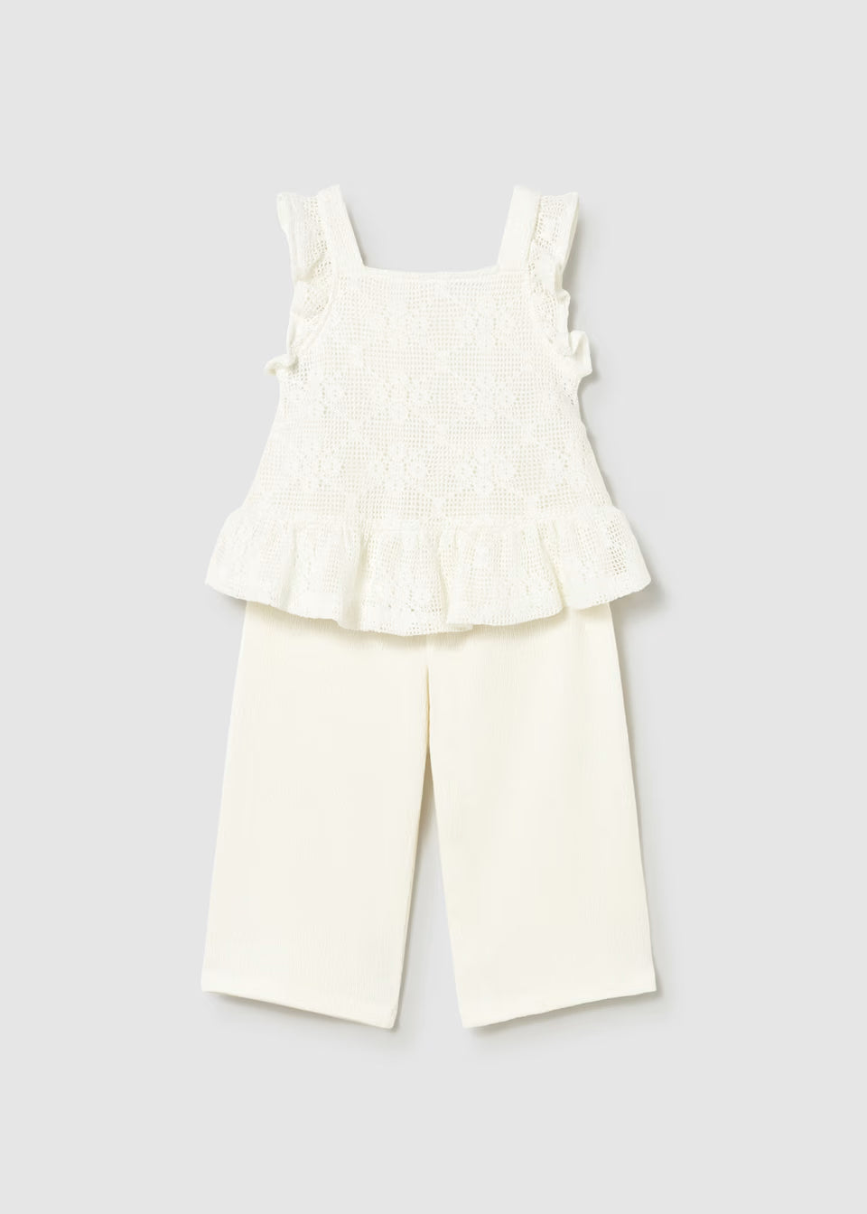 Crotchet trousers set baby