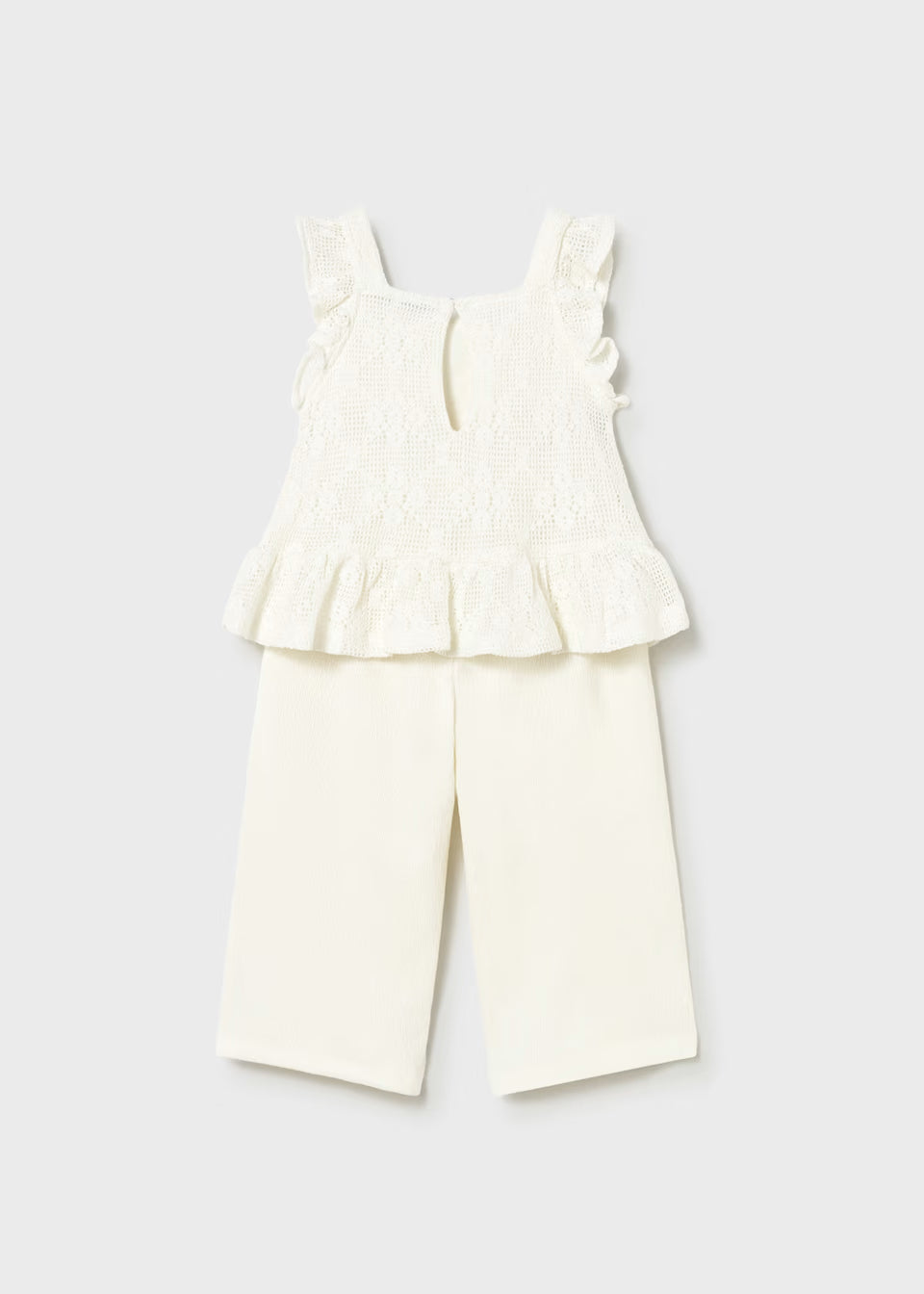 Crotchet trousers set baby