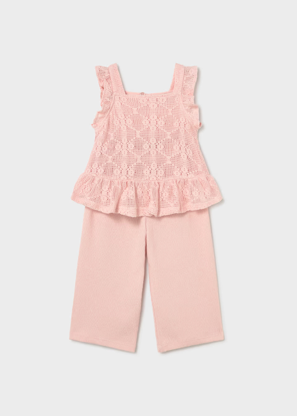 Crotchet trousers set baby