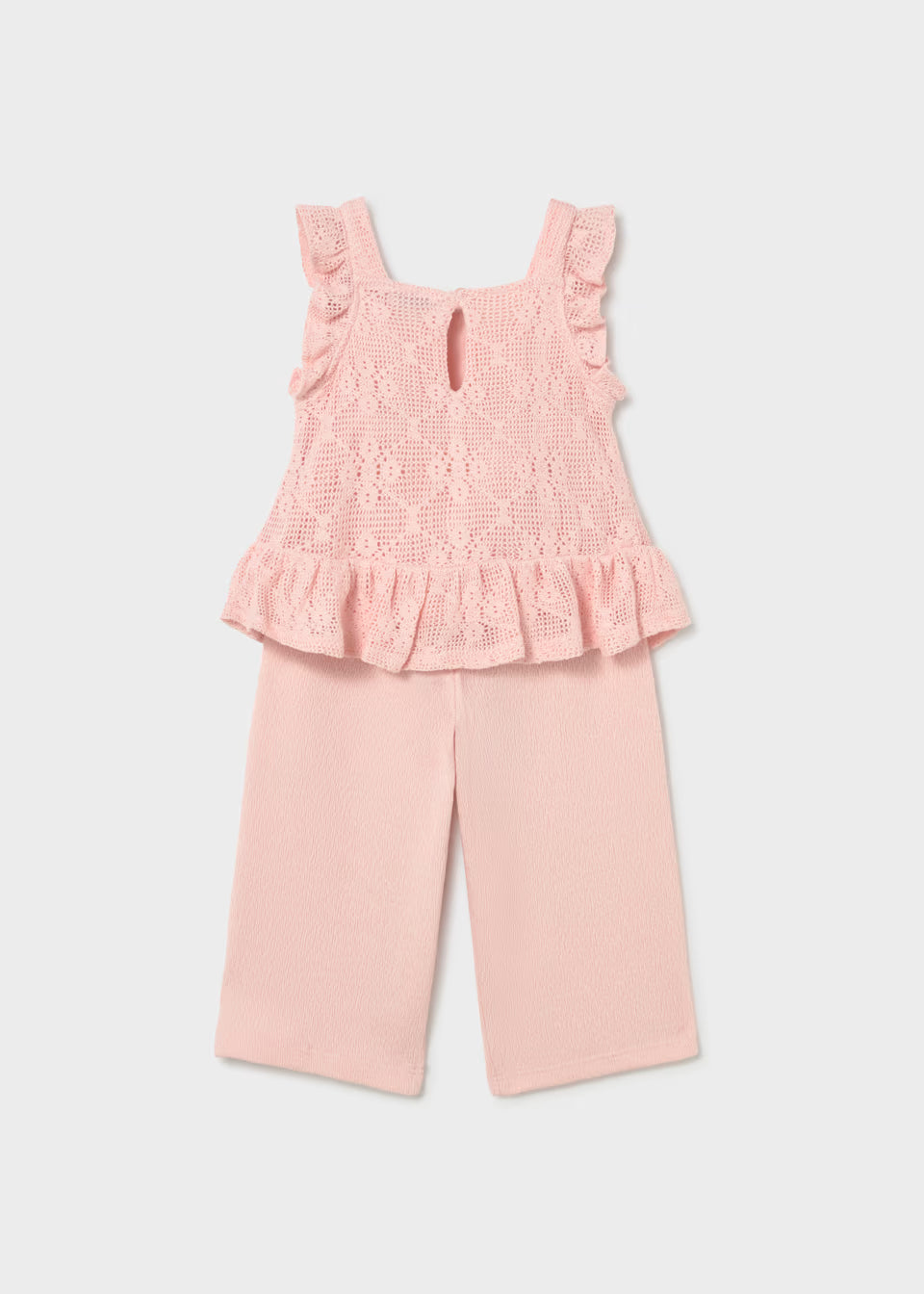 Crotchet trousers set baby