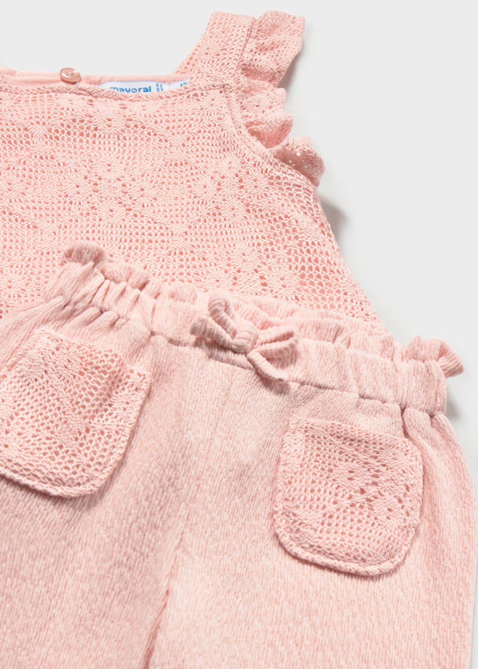 Crotchet trousers set baby