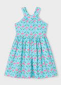 Kjole flamingoprint