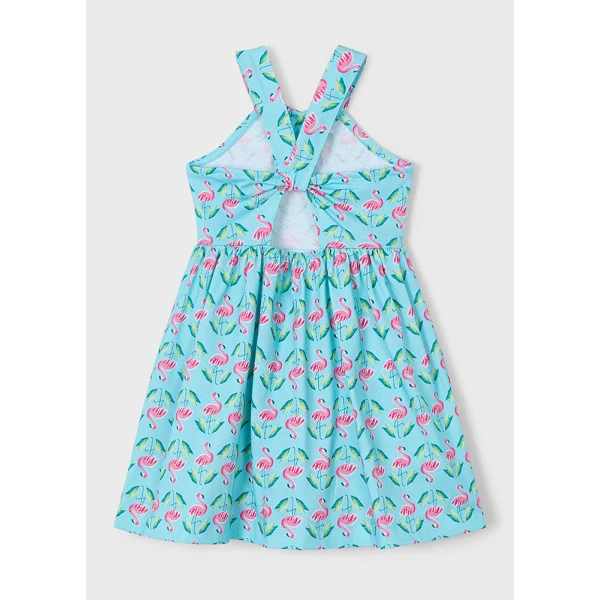 Kjole flamingoprint