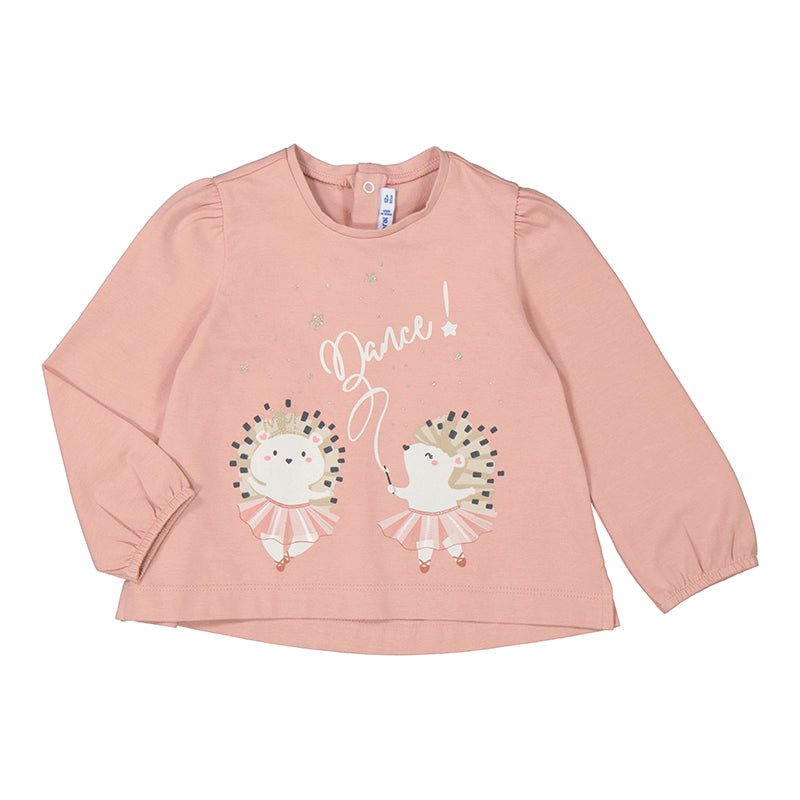 Genser med pinnsvin blush