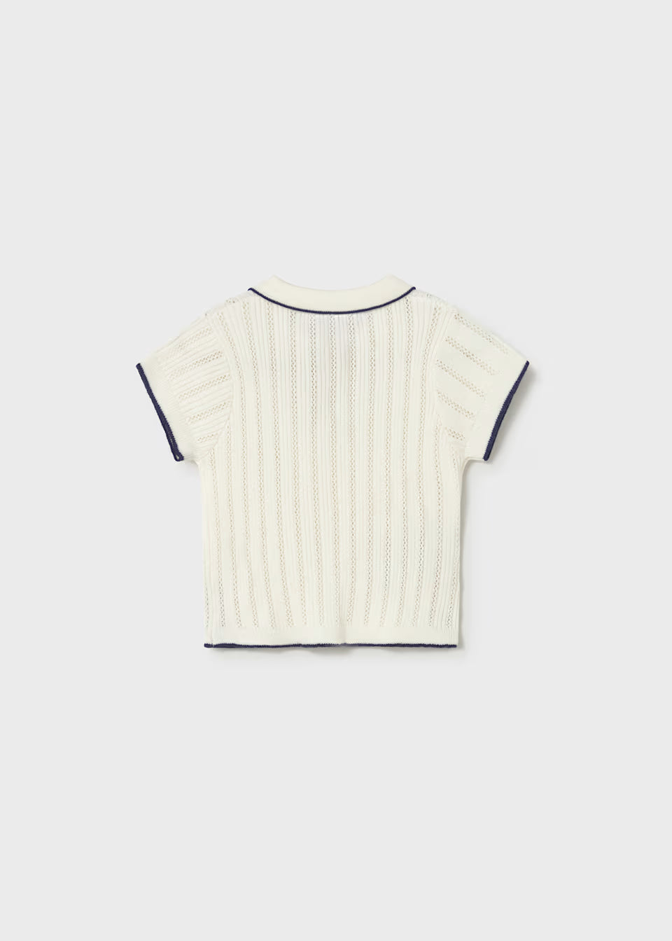Knit polo shirt baby