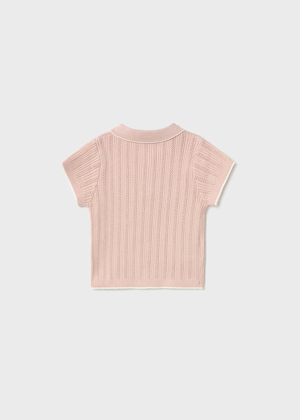 Knit polo shirt baby