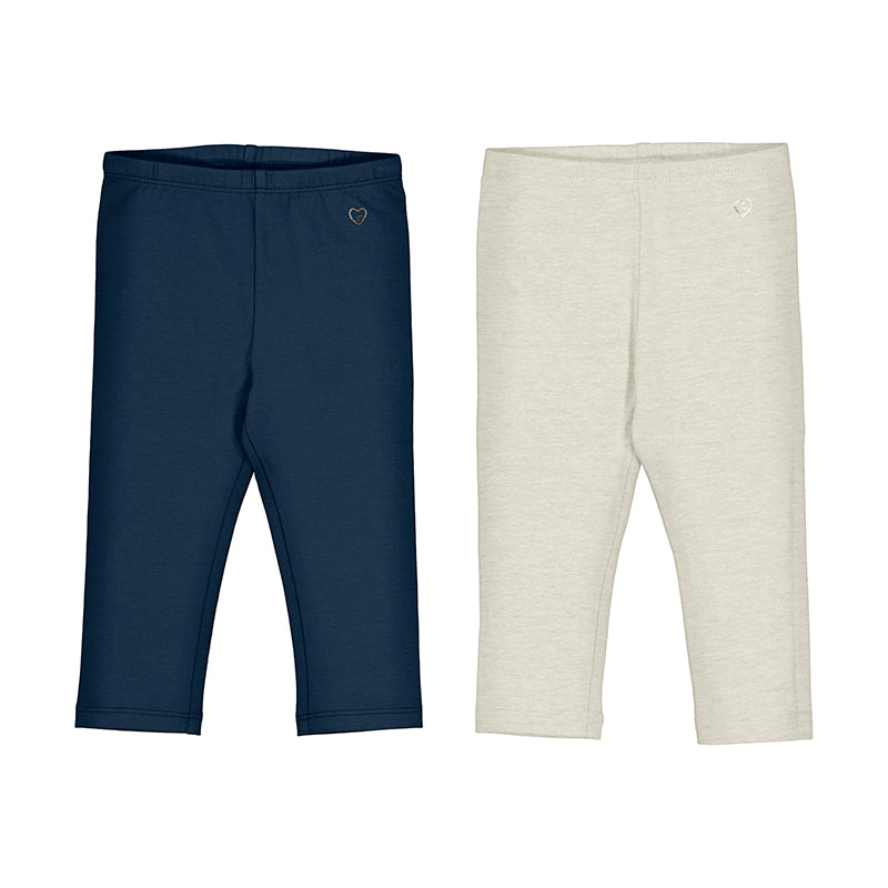 To par leggings navy/beige