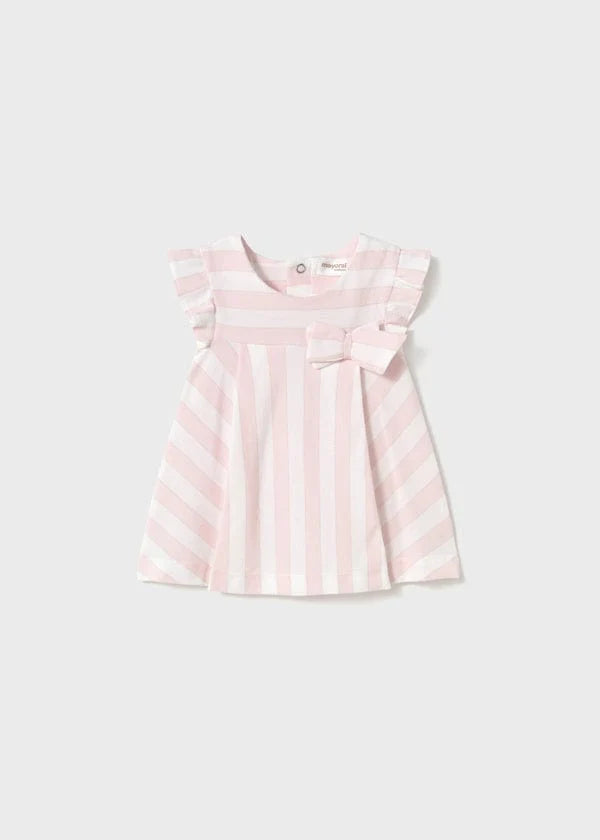 Sommerkjole rosa striper
