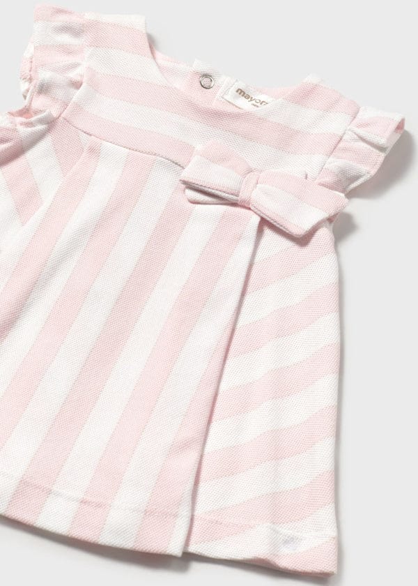Sommerkjole rosa striper