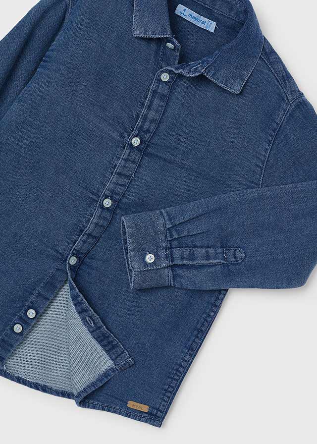 Denim skjorte