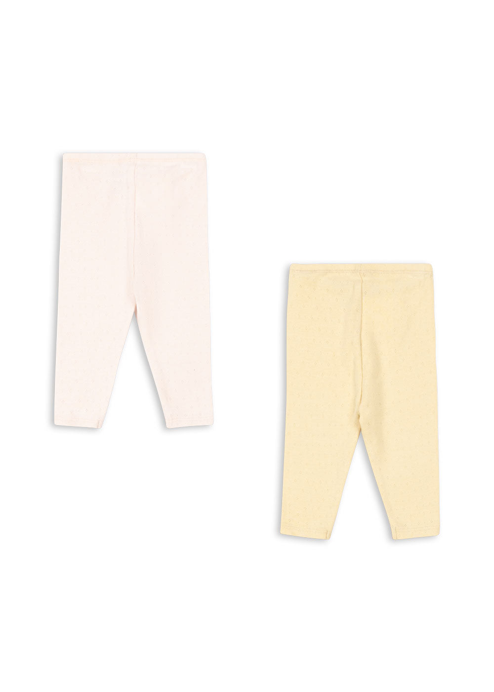 Perla 2-pk Pants Banana Crepe/Creole Pink