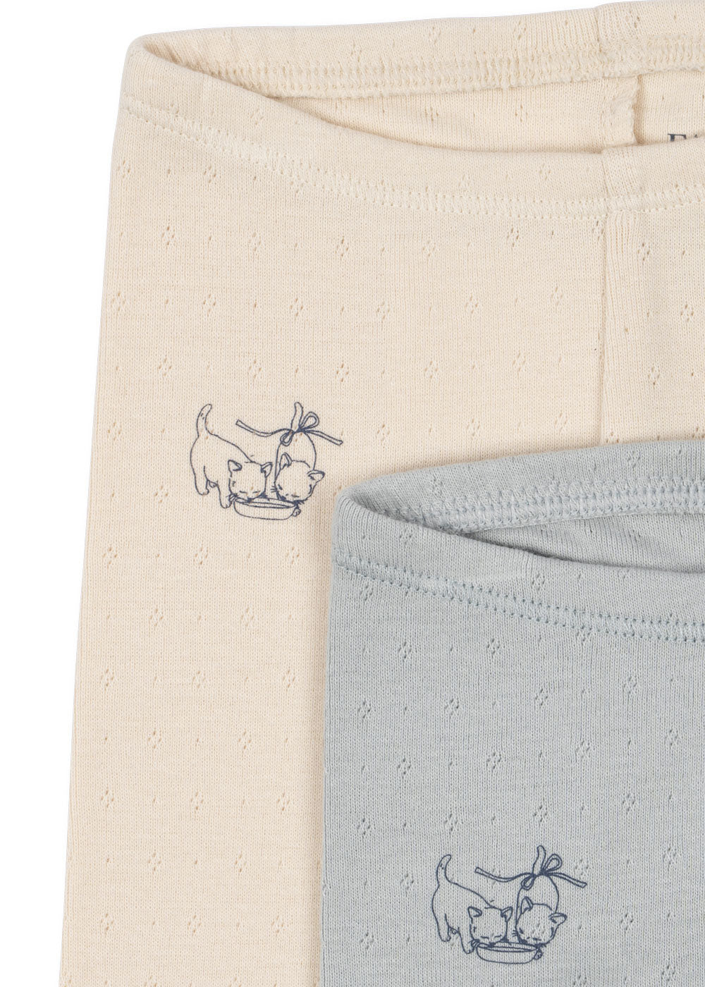 Perla 2-pk Pants Banana Buttercream/Pearl Blue