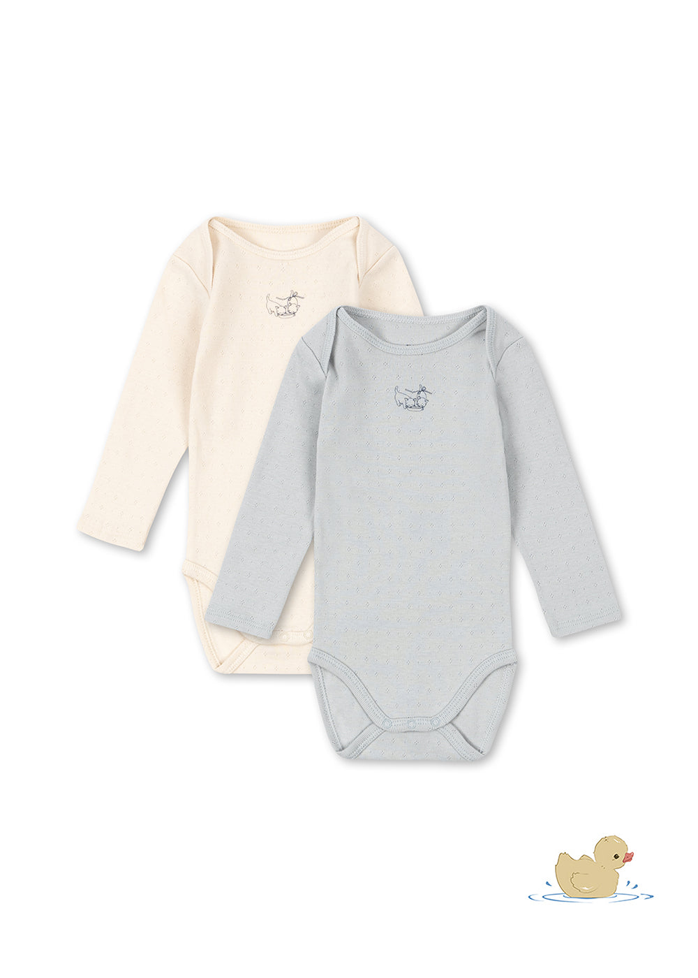 Perla 2-pk Body Buttercream/Pearl Blue