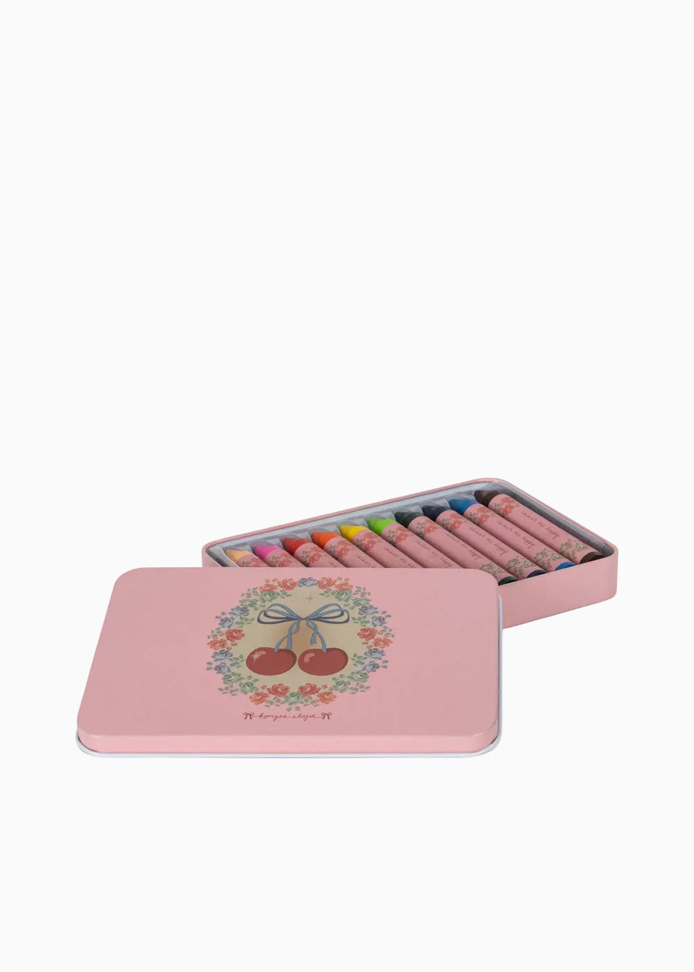 Crayons Bees Wax Cherry Bow
