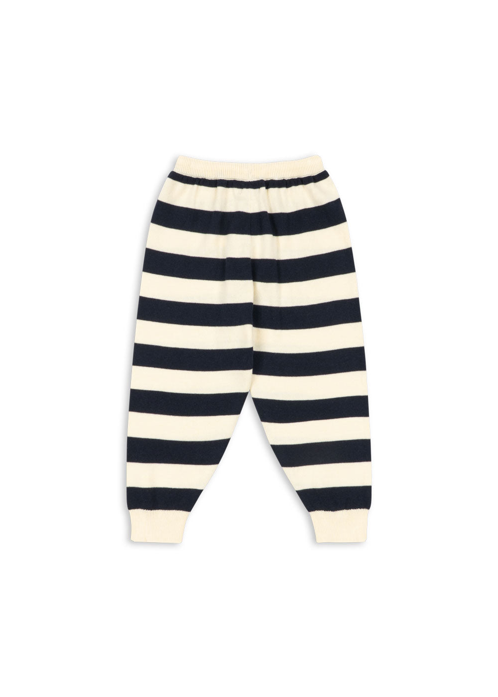 Manis Knit Pants Navy Stripe