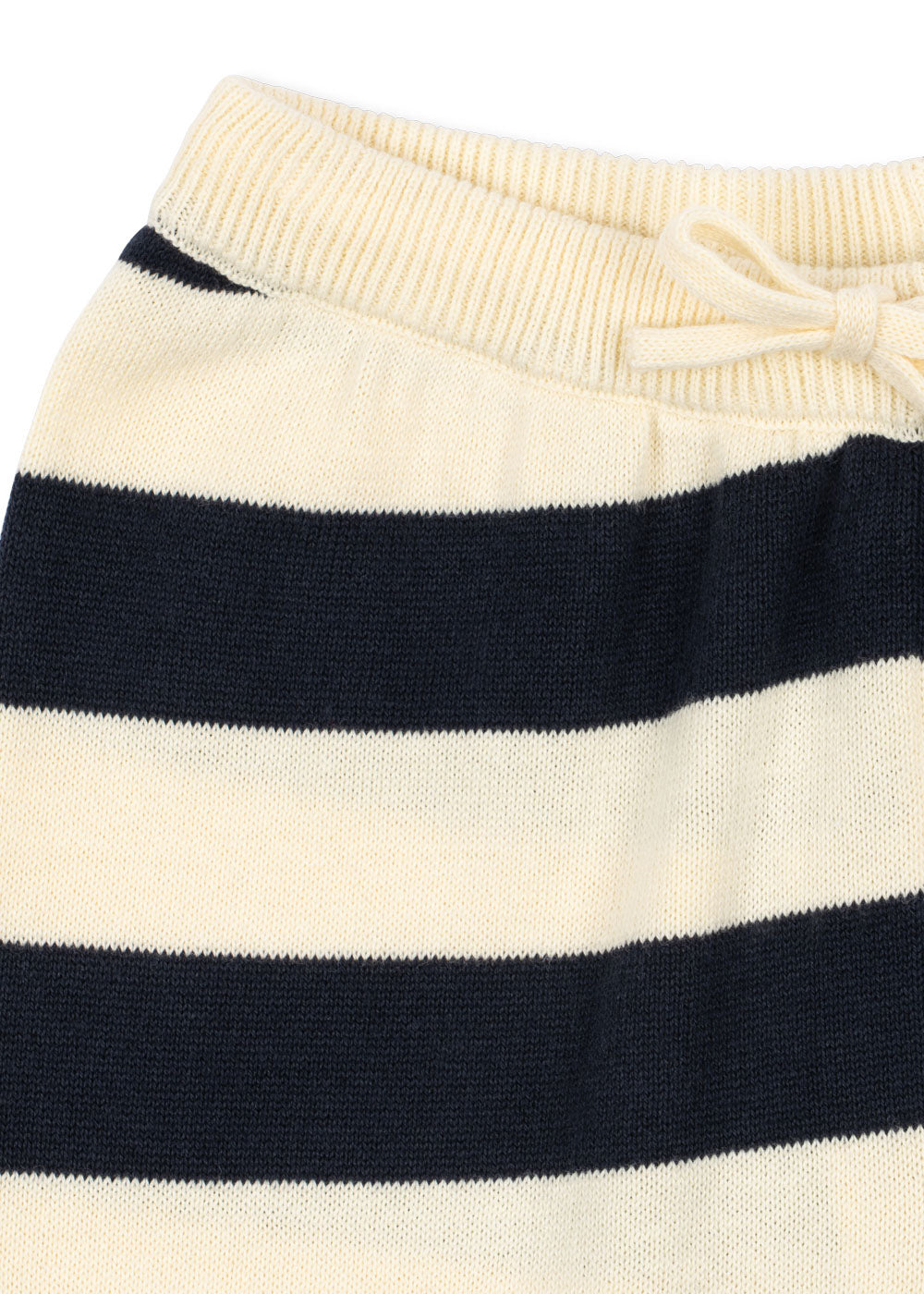 Manis Knit Pants Navy Stripe