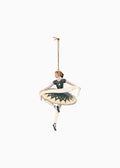 Christmas Ornament Harlekin Ballerina
