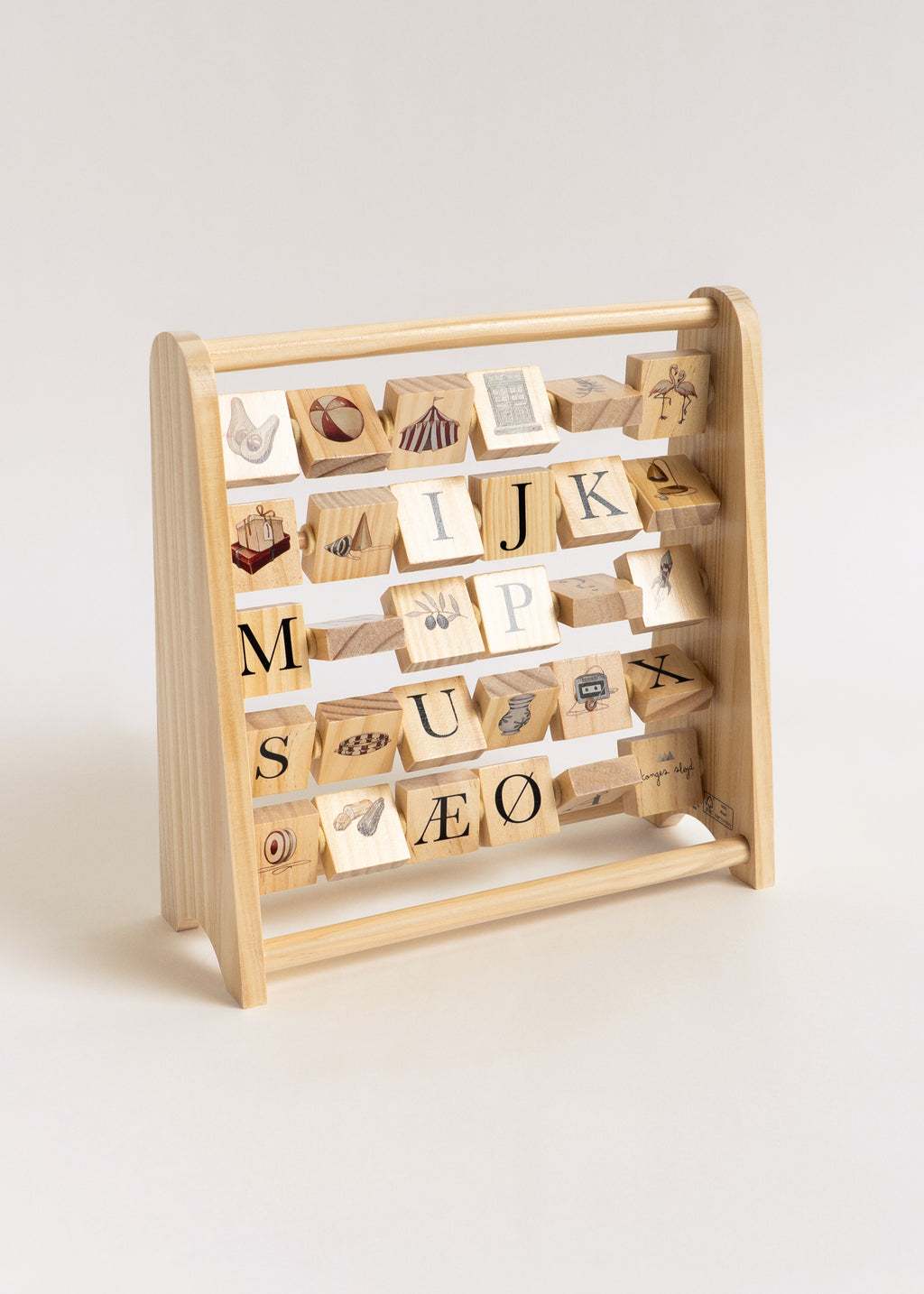 ABC Wooden Block Frame