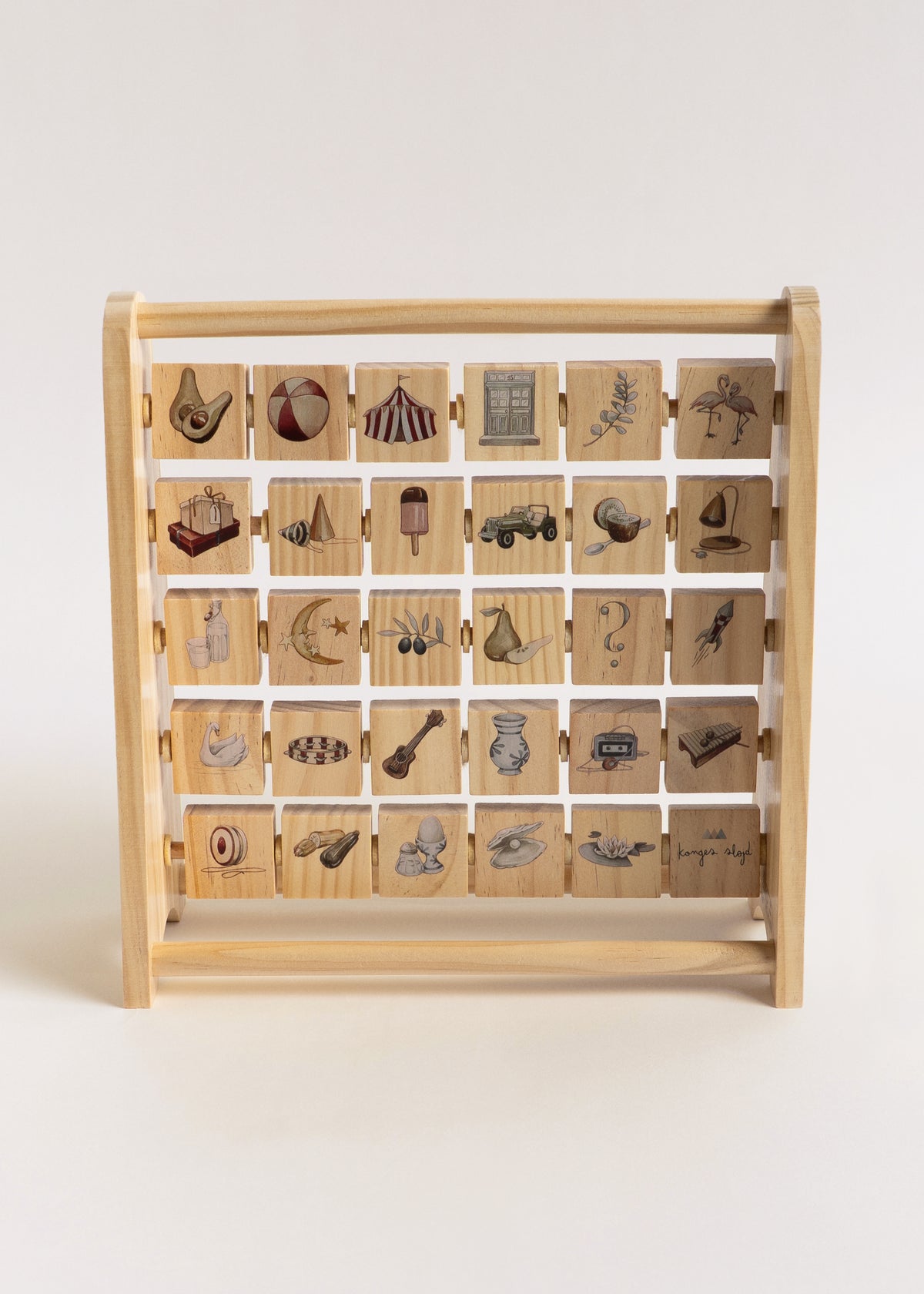 ABC Wooden Block Frame