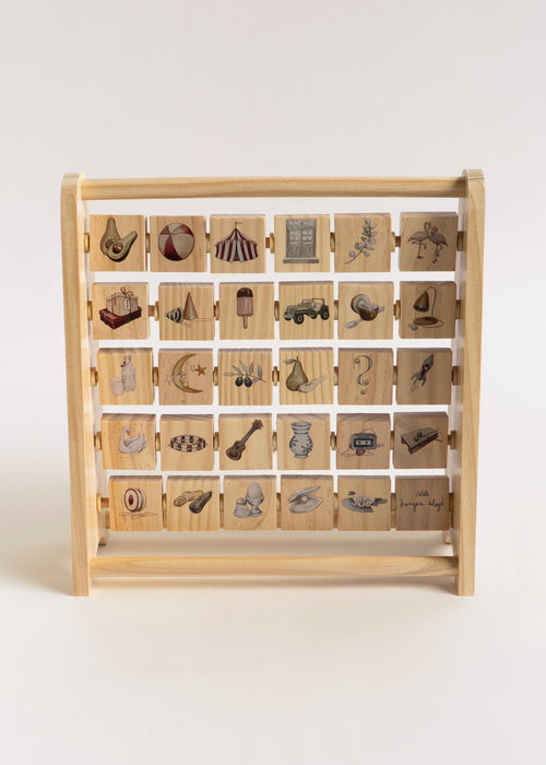 ABC Wooden Block Frame