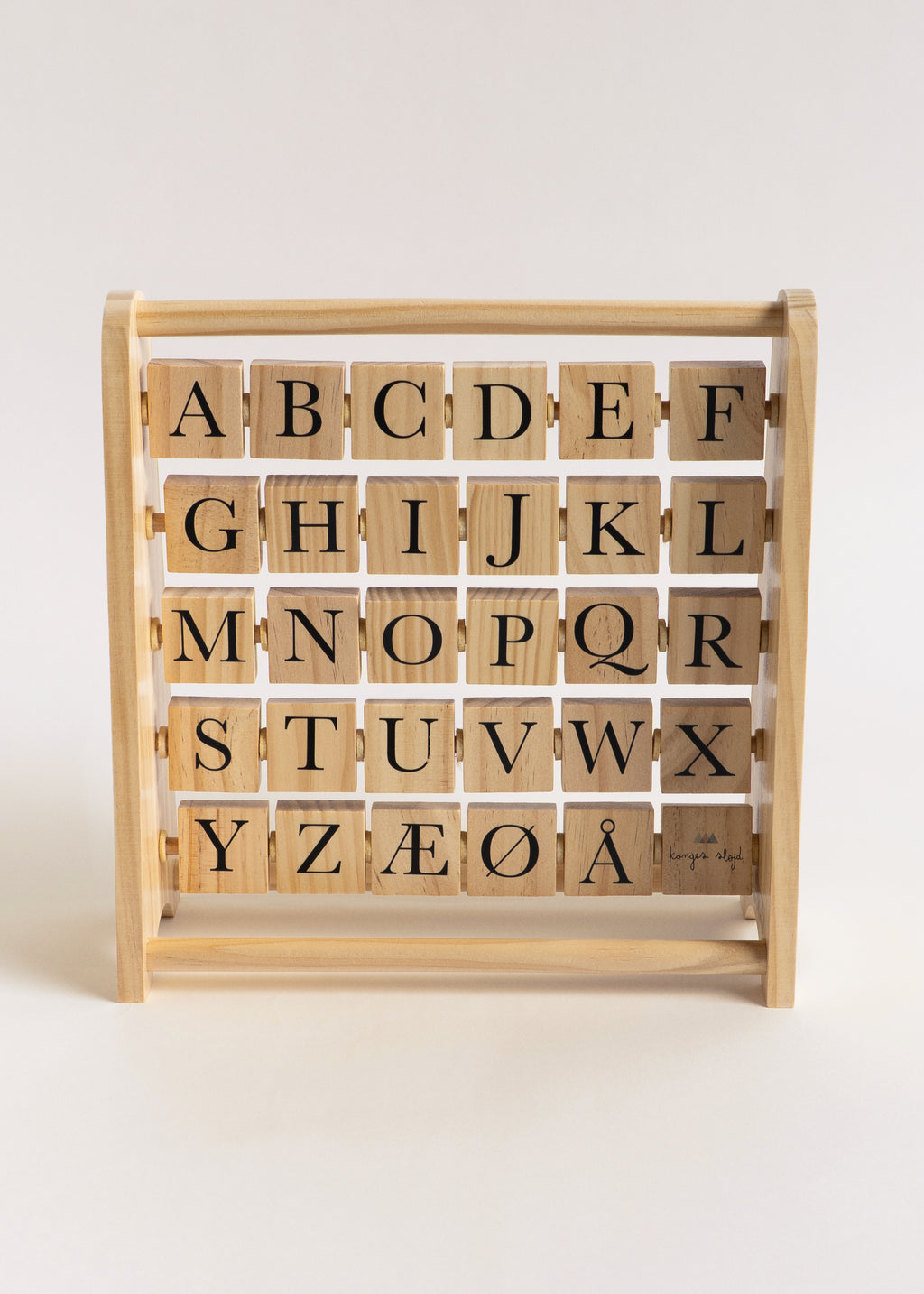 ABC Wooden Block Frame