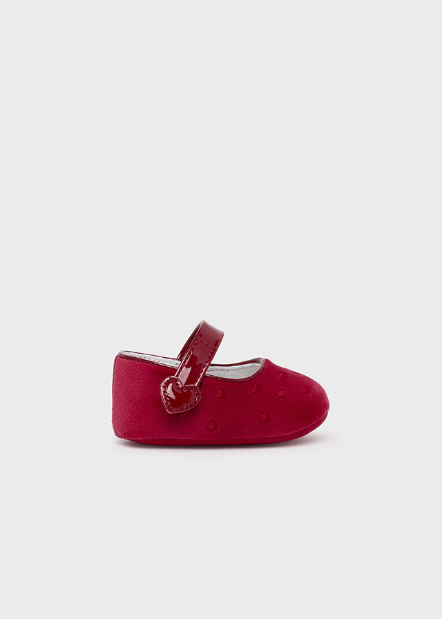 Mary Jane babysko rød