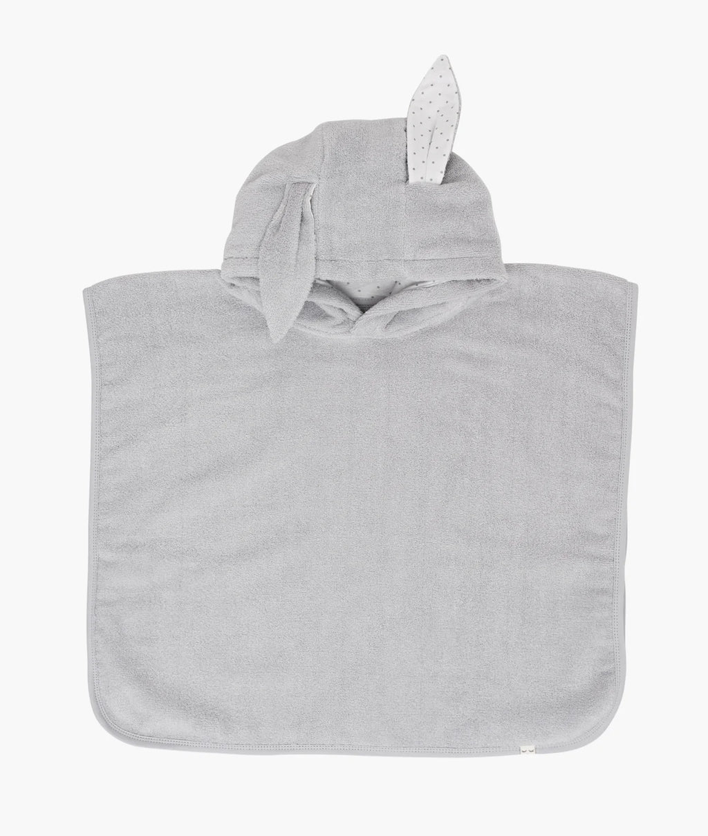Badeponcho Grå