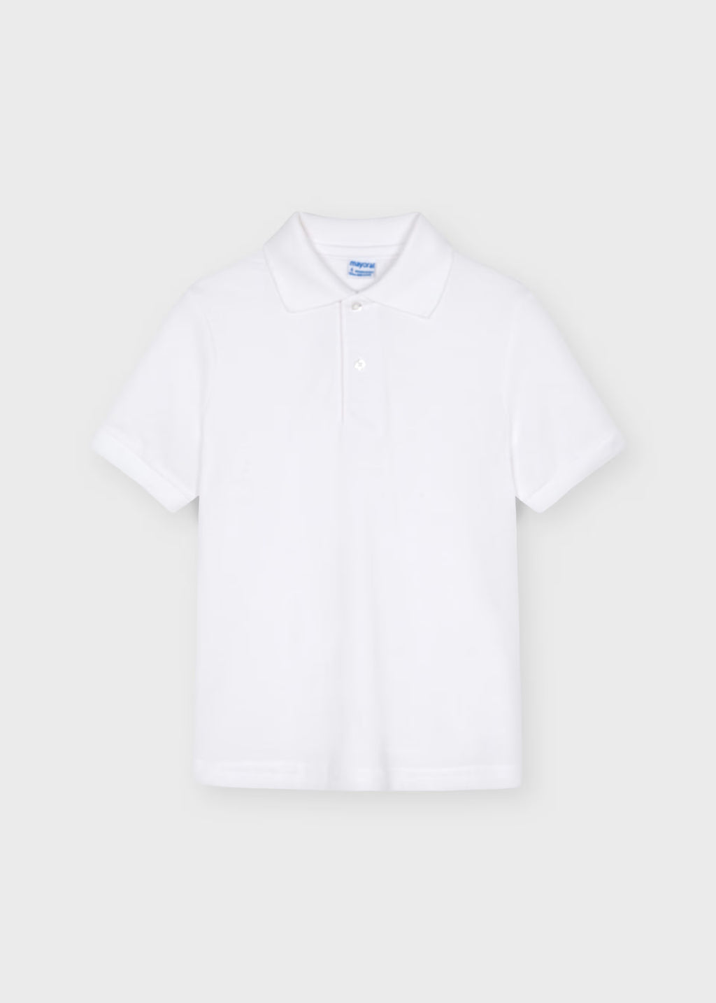 Basic Polo t-skjorte hvit