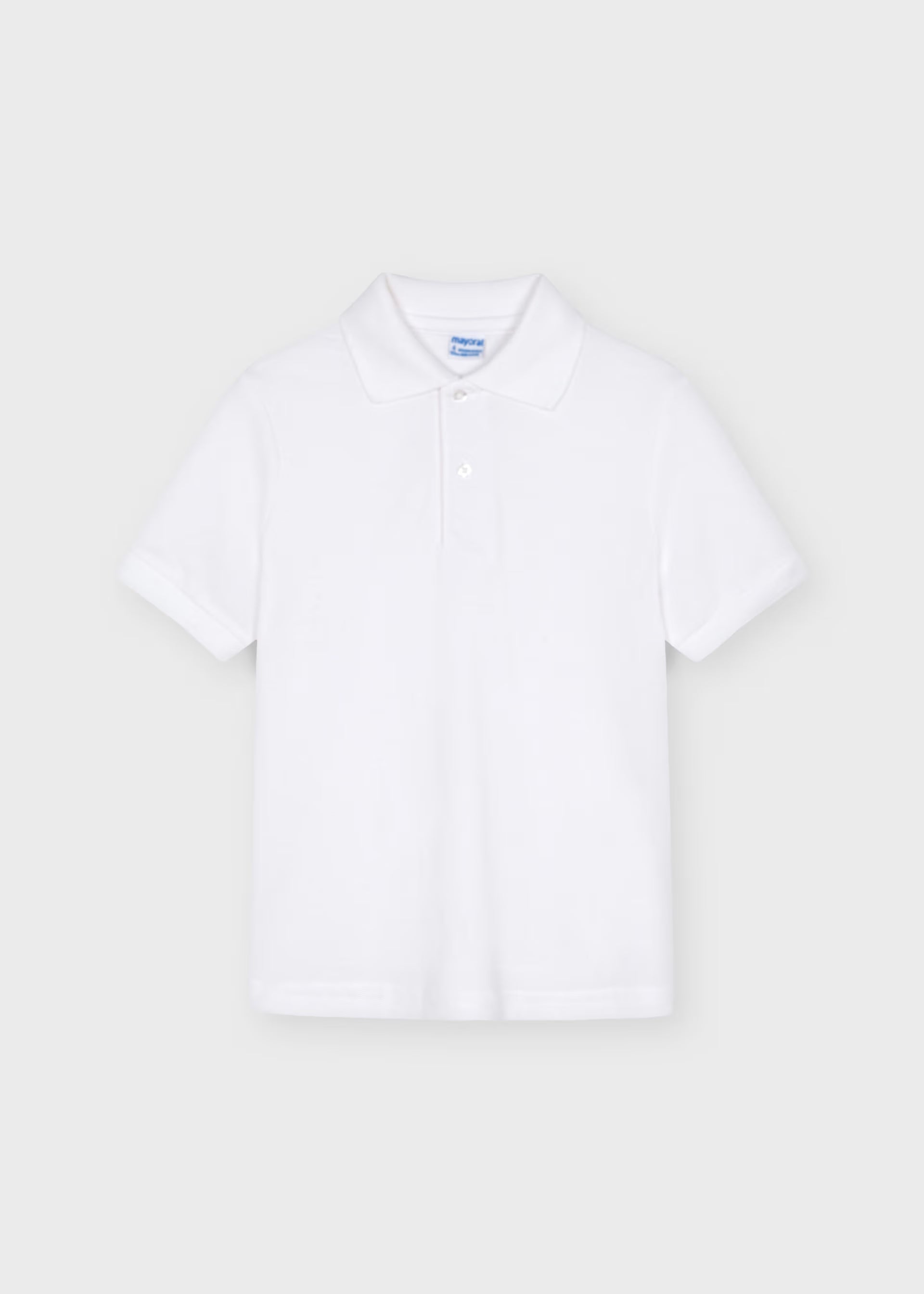 Basic Polo t-skjorte hvit