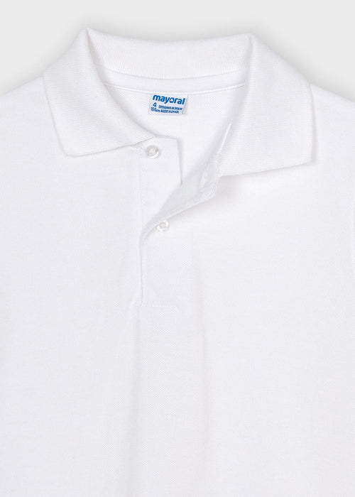 Basic Polo t-skjorte hvit