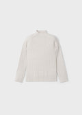 Ribbestrikket mockneck