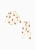 Basic Blouse/Pants Set Teddy Bear